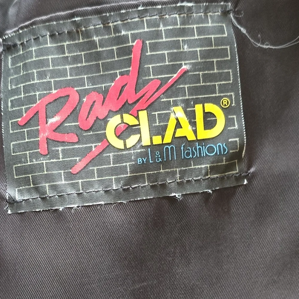 Vintage Y2k New Wave Tuxedo Blazer 80s 90s Gray Black Punk